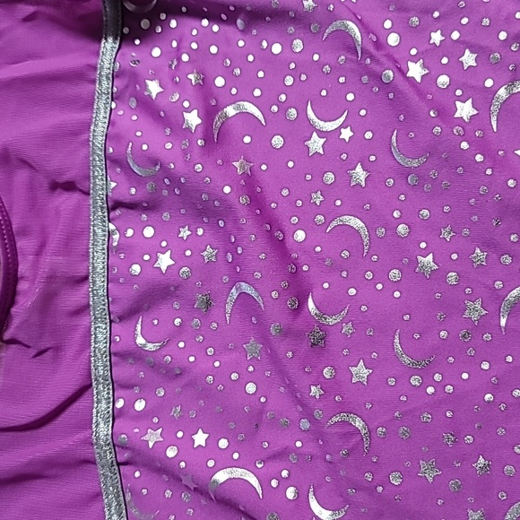 Cat & Jack Girls One Piece Celestial Pull-On Magenta Leotard Size XL (14/16) - Picture 3 of 8